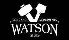 Watson Signs and Monuments