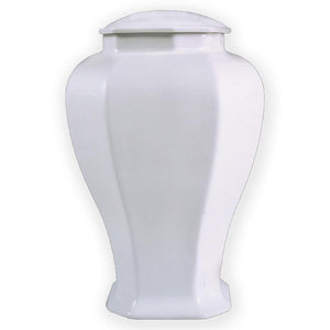 Urn - Porcelain White 6500