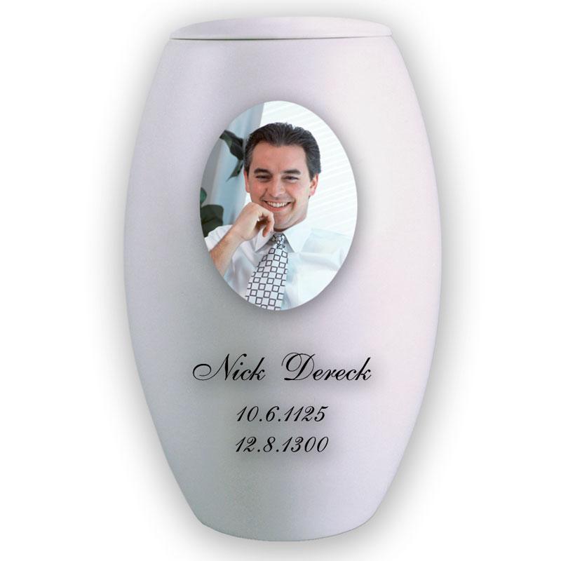Urn - Personalized White 6512